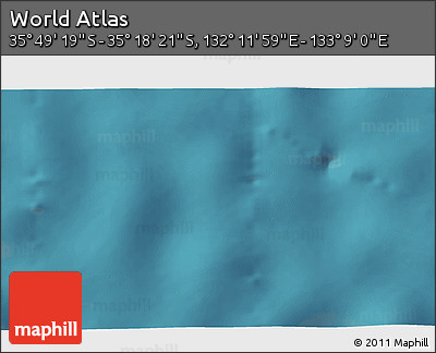 Satellite 3D Map of the Area around 35° 33' 50" S, 132° 40' 30" E