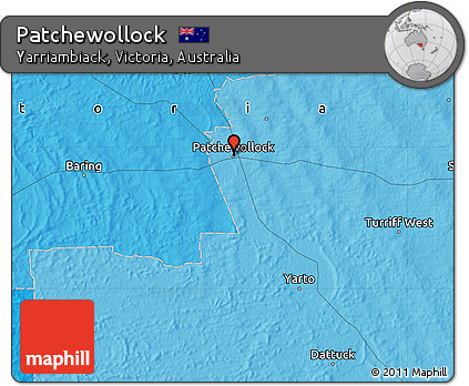 Political Map of Patchewollock