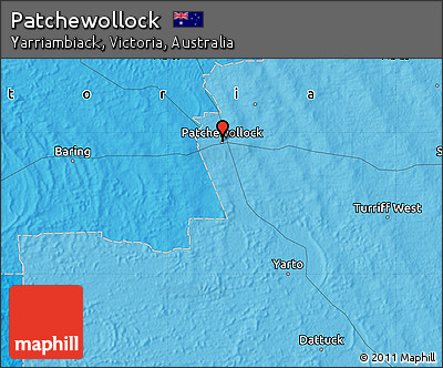 Political Map of Patchewollock