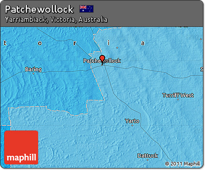 Political Map of Patchewollock