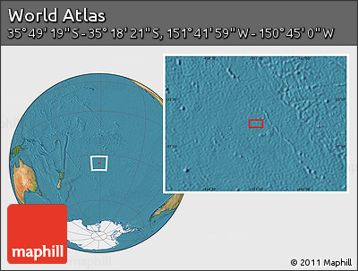 Satellite Location Map of the Area around 35° 33' 50" S, 151° 13' 29" W