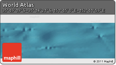 Satellite Panoramic Map of the Area around 35° 33' 50" S, 152° 13' 29" E