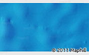 Shaded Relief 3D Map of the area around 35° 33' 50" S, 167° 22' 30" W