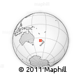 Outline Map of the Area around 35° 33' 50" S, 168° 22' 30" E, rectangular outline