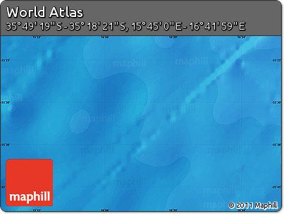 Political Map of the Area around 35° 33' 50" S, 16° 13' 30" E