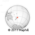Outline Map of the Area around 35° 33' 50" S, 177° 34' 29" W, rectangular outline
