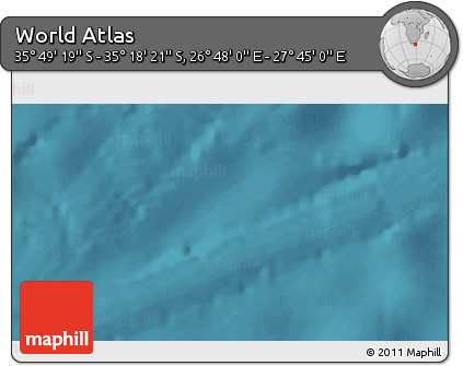 Satellite 3D Map of the Area around 35° 33' 50" S, 27° 16' 29" E