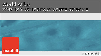 Satellite Panoramic Map of the Area around 35° 33' 50" S, 28° 7' 30" E