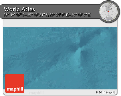 Satellite 3D Map of the Area around 35° 33' 50" S, 29° 49' 30" E
