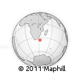 Outline Map of the Area around 35° 33' 50" S, 33° 13' 30" E, rectangular outline