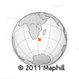 Outline Map of the Area around 35° 33' 50" S, 35° 46' 29" E, rectangular outline