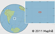 Savanna Style Location Map of the area around 35° 33' 50" S, 35° 37' 30" W
