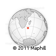 Outline Map of the Area around 35° 33' 50" S, 40° 52' 30" E, rectangular outline