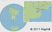 Savanna Style Location Map of Gorchs