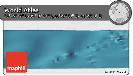 Satellite Panoramic Map of the Area around 35° 33' 50" S, 61° 16' 29" E