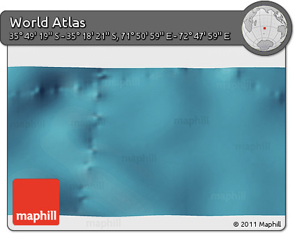 Satellite 3D Map of the Area around 35° 33' 50" S, 72° 19' 29" E