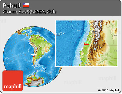 Physical Location Map of Pahuil