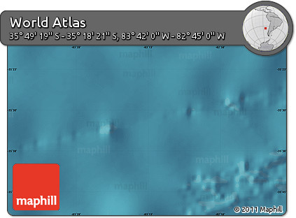 Satellite Map of the Area around 35° 33' 50" S, 83° 13' 29" W
