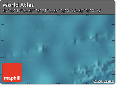 Satellite Map of the Area around 35° 33' 50" S, 83° 13' 29" W