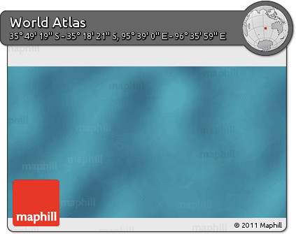 Satellite 3D Map of the Area around 35° 33' 50" S, 96° 7' 30" E