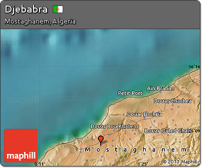 Satellite Map of Djebabra