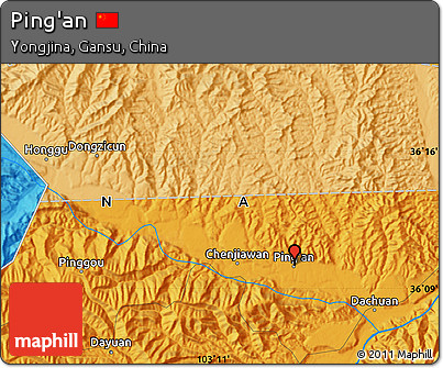 Political Map of Ping'an