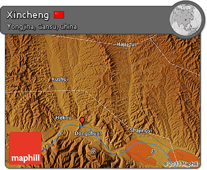 Physical Map of Xincheng