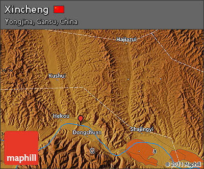 Physical Map of Xincheng