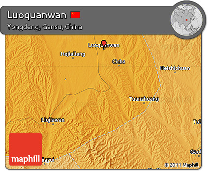 Political Map of Luoquanwan