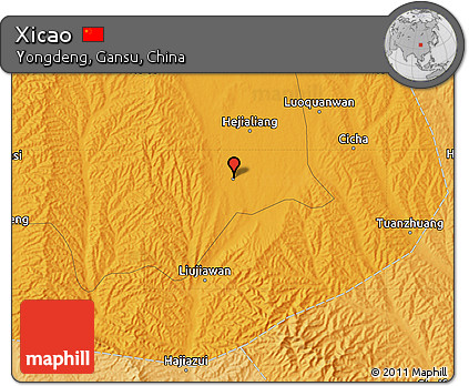 Political Map of Xicao
