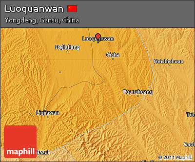 Political Map of Luoquanwan