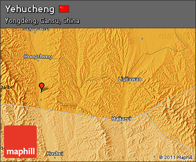Political Map of Yehucheng