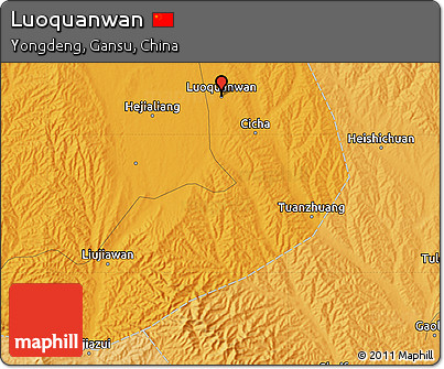 Political Map of Luoquanwan