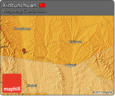 Political Map of Xintunchuan