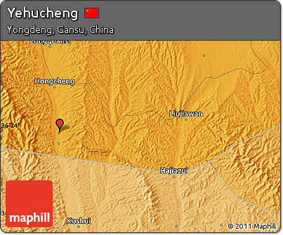 Political Map of Yehucheng