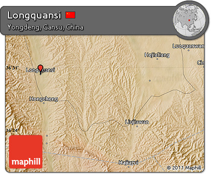 Satellite Map of Longquansi