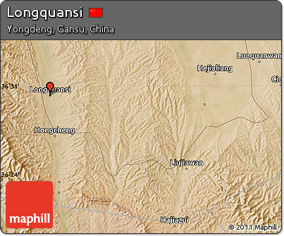 Satellite Map of Longquansi