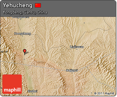 Satellite Map of Yehucheng
