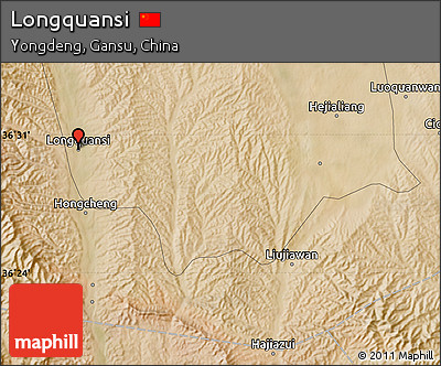 Satellite Map of Longquansi