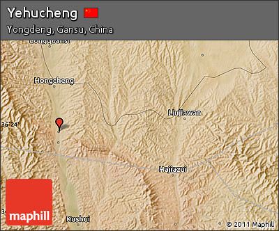 Satellite Map of Yehucheng