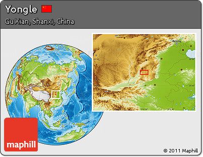 Physical Location Map of Yongle