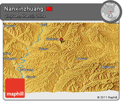 Physical Panoramic Map of Nanxinzhuang