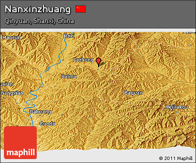 Physical Panoramic Map of Nanxinzhuang
