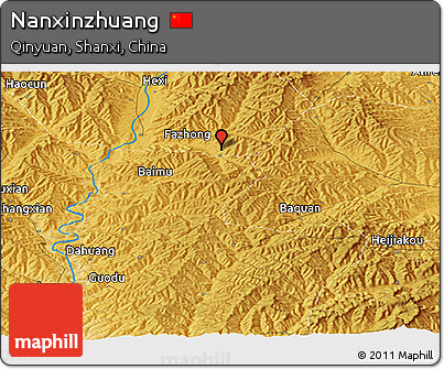 Physical Panoramic Map of Nanxinzhuang