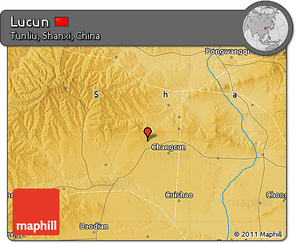 Physical Map of Lucun