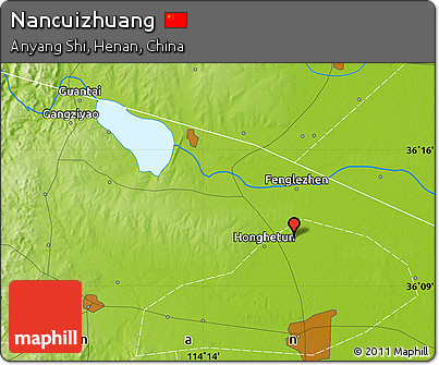 Physical Map of Nancuizhuang