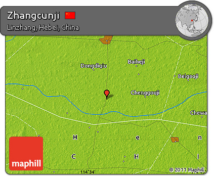 Physical Map of Zhangcunji