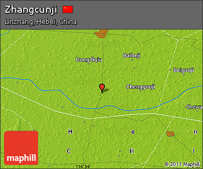 Physical Map of Zhangcunji