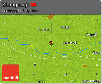 Physical Map of Zhangcunji