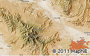 Satellite Map of Las Vegas
